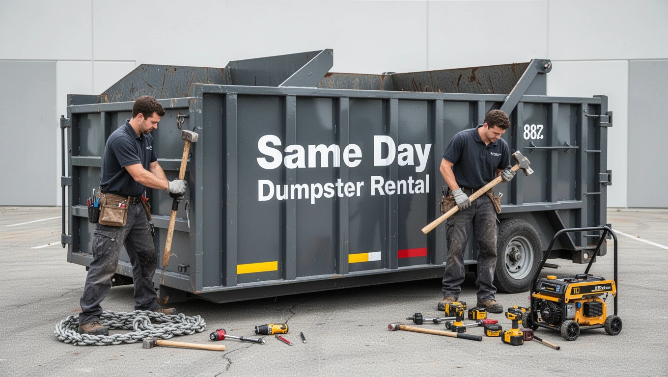 Same Day Dumpster Rental